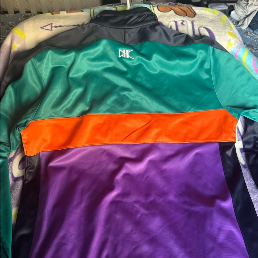 Ethik Multicolor Quarter-Zip Jacket - image 2